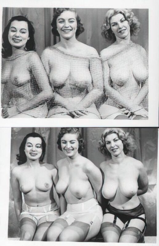 Photo 018 - Vintage Nude Girl Mixed, Upscaled - Volume 6