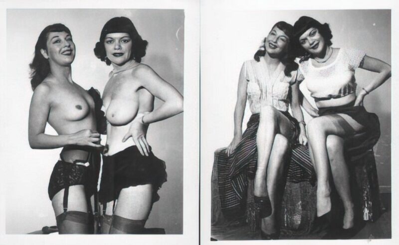 Photo 023 - Vintage Nude Girl Mixed, Upscaled - Volume 6