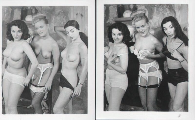 Photo 034 - Vintage Nude Girl Mixed, Upscaled - Volume 6