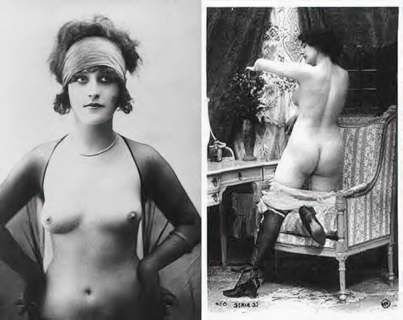 Photo 062 - Vintage Nude Girl Mixed, Upscaled - Volume 6