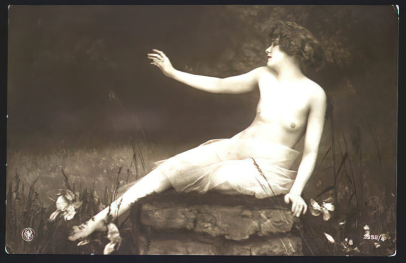 Photo 263 - Vintage Nude Girl Mixed, Upscaled - Volume 6