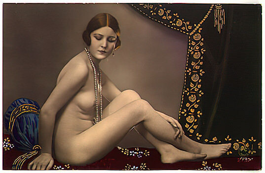 Photo 596 - Color Tint Vintage Nude Men and Women Sepia, Monochrome and Others Photo 596 - Color Tint Vintage Nude Men and Women Sepia, Monochrome and Others