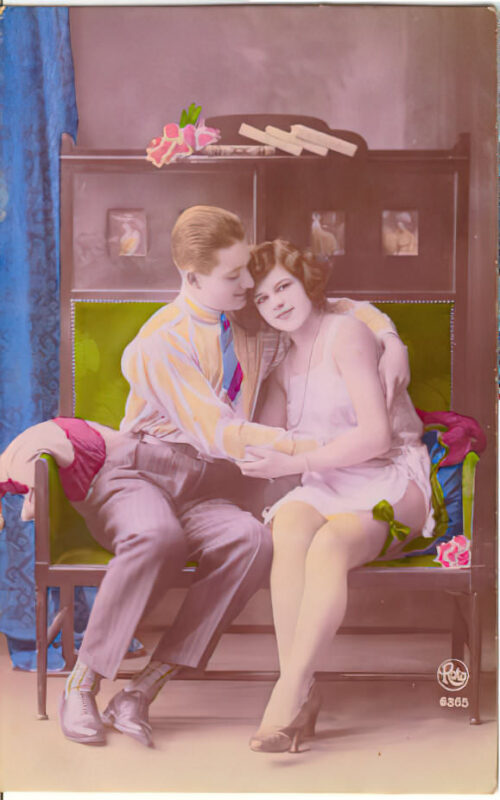 Photo 694 - Color Tint Vintage Nude Men and Women Sepia, Monochrome and Others Photo 694 - Color Tint Vintage Nude Men and Women Sepia, Monochrome and Others
