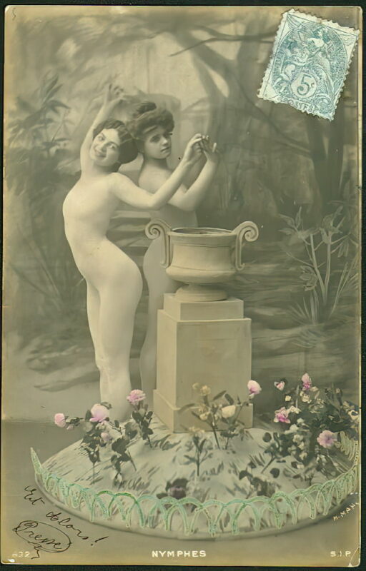Photo 713 - Color Tint Vintage Nude Men and Women Sepia, Monochrome and Others Photo 713 - Color Tint Vintage Nude Men and Women Sepia, Monochrome and Others