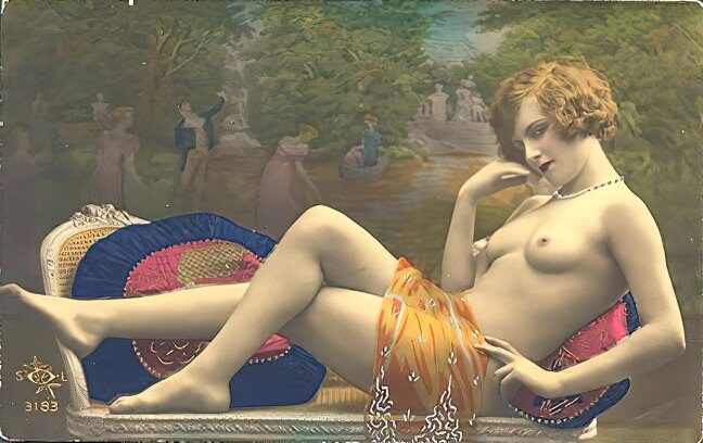 Photo 736 - Color Tint Vintage Nude Men and Women Sepia, Monochrome and Others Photo 736 - Color Tint Vintage Nude Men and Women Sepia, Monochrome and Others