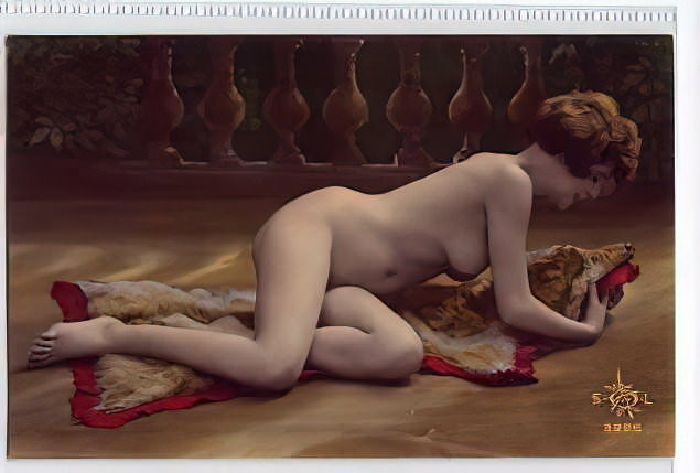 Photo 748 - Color Tint Vintage Nude Men and Women Sepia, Monochrome and Others Photo 748 - Color Tint Vintage Nude Men and Women Sepia, Monochrome and Others