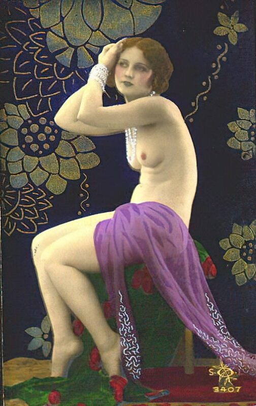 Photo 754 - Color Tint Vintage Nude Men and Women Sepia, Monochrome and Others Photo 754 - Color Tint Vintage Nude Men and Women Sepia, Monochrome and Others