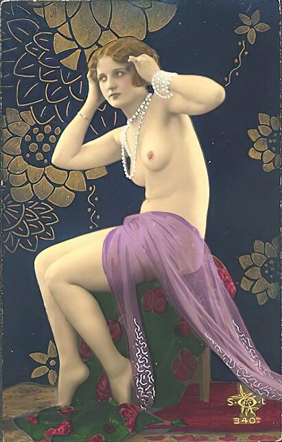 Photo 755 - Color Tint Vintage Nude Men and Women Sepia, Monochrome and Others Photo 755 - Color Tint Vintage Nude Men and Women Sepia, Monochrome and Others