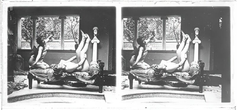 Photo 144 - Stereoscopic (3D) Views of Vintage Nude Men and Women from the 1800s to the 1920s Photo 144 - Stereoscopic (3D) Views of Vintage Nude Men and Women from the 1800s to the 1920s