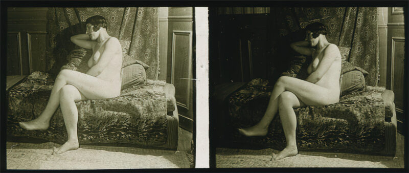 Photo 145 - Stereoscopic (3D) Views of Vintage Nude Men and Women from the 1800s to the 1920s Photo 145 - Stereoscopic (3D) Views of Vintage Nude Men and Women from the 1800s to the 1920s