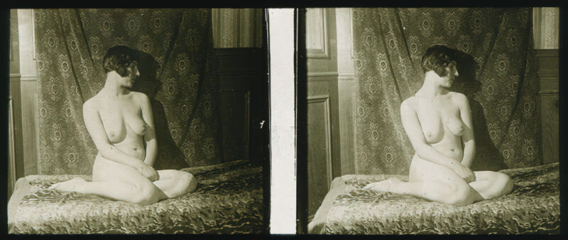 Photo 146 - Stereoscopic (3D) Views of Vintage Nude Men and Women from the 1800s to the 1920s Photo 146 - Stereoscopic (3D) Views of Vintage Nude Men and Women from the 1800s to the 1920s