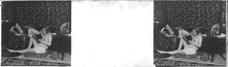 Photo 156 - Stereoscopic (3D) Views of Vintage Nude Men and Women from the 1800s to the 1920s Photo 156 - Stereoscopic (3D) Views of Vintage Nude Men and Women from the 1800s to the 1920s