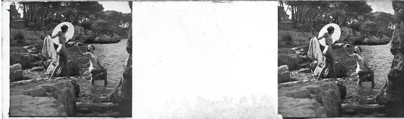 Photo 161 - Stereoscopic (3D) Views of Vintage Nude Men and Women from the 1800s to the 1920s Photo 161 - Stereoscopic (3D) Views of Vintage Nude Men and Women from the 1800s to the 1920s