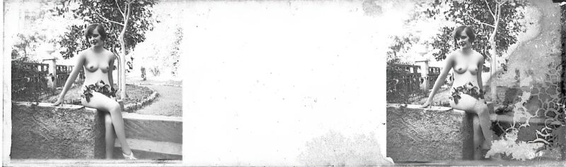 Photo 163 - Stereoscopic (3D) Views of Vintage Nude Men and Women from the 1800s to the 1920s Photo 163 - Stereoscopic (3D) Views of Vintage Nude Men and Women from the 1800s to the 1920s