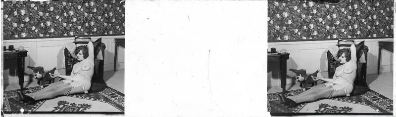 Photo 164 - Stereoscopic (3D) Views of Vintage Nude Men and Women from the 1800s to the 1920s Photo 164 - Stereoscopic (3D) Views of Vintage Nude Men and Women from the 1800s to the 1920s