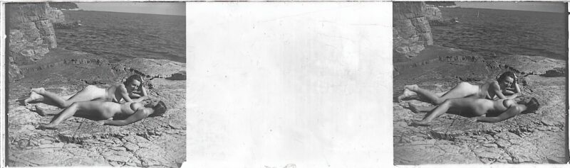 Photo 170 - Stereoscopic (3D) Views of Vintage Nude Men and Women from the 1800s to the 1920s Photo 170 - Stereoscopic (3D) Views of Vintage Nude Men and Women from the 1800s to the 1920s