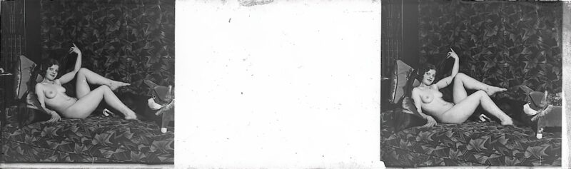 Photo 173 - Stereoscopic (3D) Views of Vintage Nude Men and Women from the 1800s to the 1920s Photo 173 - Stereoscopic (3D) Views of Vintage Nude Men and Women from the 1800s to the 1920s