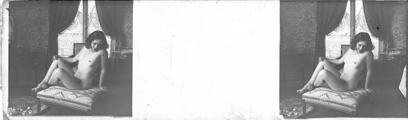 Photo 174 - Stereoscopic (3D) Views of Vintage Nude Men and Women from the 1800s to the 1920s Photo 174 - Stereoscopic (3D) Views of Vintage Nude Men and Women from the 1800s to the 1920s