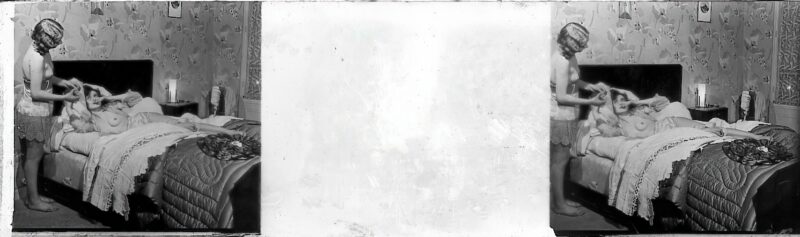 Photo 182 - Stereoscopic (3D) Views of Vintage Nude Men and Women from the 1800s to the 1920s Photo 182 - Stereoscopic (3D) Views of Vintage Nude Men and Women from the 1800s to the 1920s