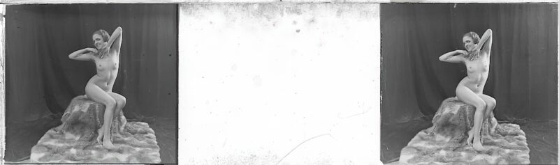 Photo 184 - Stereoscopic (3D) Views of Vintage Nude Men and Women from the 1800s to the 1920s Photo 184 - Stereoscopic (3D) Views of Vintage Nude Men and Women from the 1800s to the 1920s