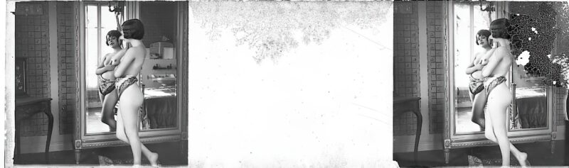 Photo 187 - Stereoscopic (3D) Views of Vintage Nude Men and Women from the 1800s to the 1920s Photo 187 - Stereoscopic (3D) Views of Vintage Nude Men and Women from the 1800s to the 1920s