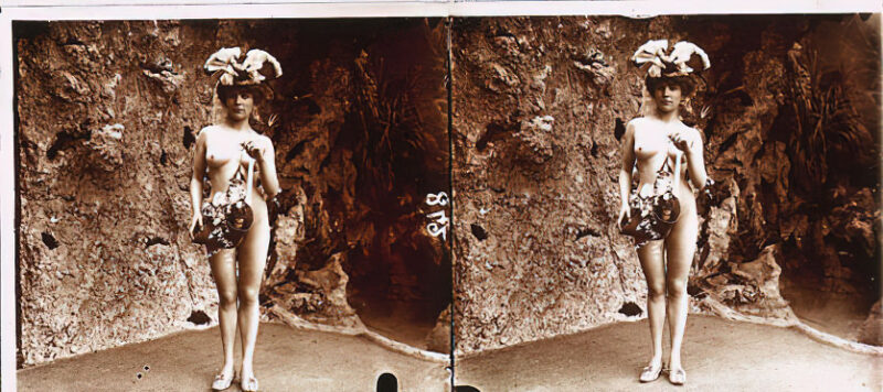 Photo 139 - Stereoscopic (3D) Views of Vintage Nude Men and Women from the 1800s to the 1920s Photo 139 - Stereoscopic (3D) Views of Vintage Nude Men and Women from the 1800s to the 1920s