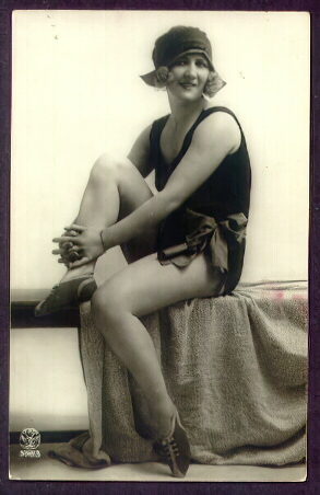 Bathing Suit, Bathing Beauties, Swimsuit Retro Beautiful Women of the Vintage Era in Bathing Suits and Swimsuits