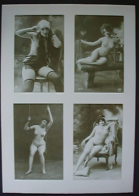 Very high Quality Nude Men and Women in Full Black and White from the Classic Vintage Retro Era Volume 2 of Vintage Erotica and Photo Image Galleries of Classic Women Nude in the 1800s to the 1920s