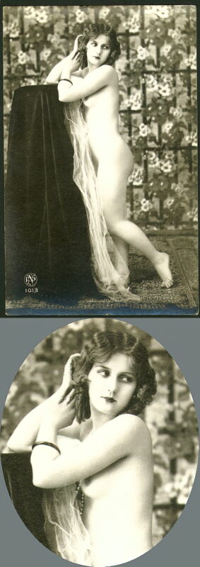 Very high Quality Nude Men and Women in Full Black and White from the Classic Vintage Retro Era Volume 2 of Vintage Erotica and Photo Image Galleries of Classic Women Nude in the 1800s to the 1920s