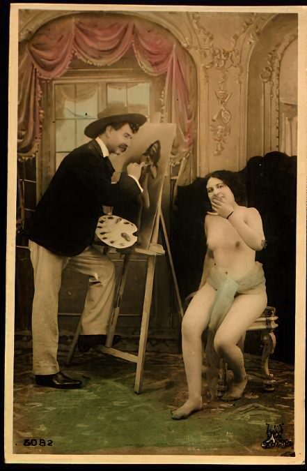 Photo 254 - Color Tint Vintage Nude Men and Women Sepia, Monochrome and Others Photo 254 - Color Tint Vintage Nude Men and Women Sepia, Monochrome and Others