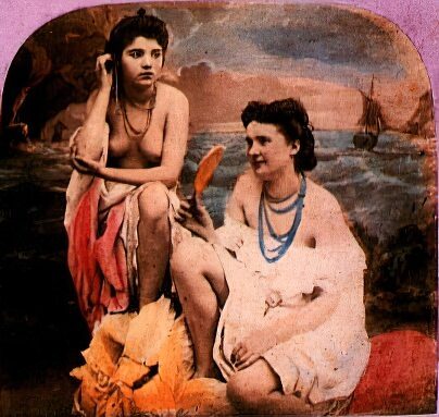 Photo 260 - Color Tint Vintage Nude Men and Women Sepia, Monochrome and Others Photo 260 - Color Tint Vintage Nude Men and Women Sepia, Monochrome and Others