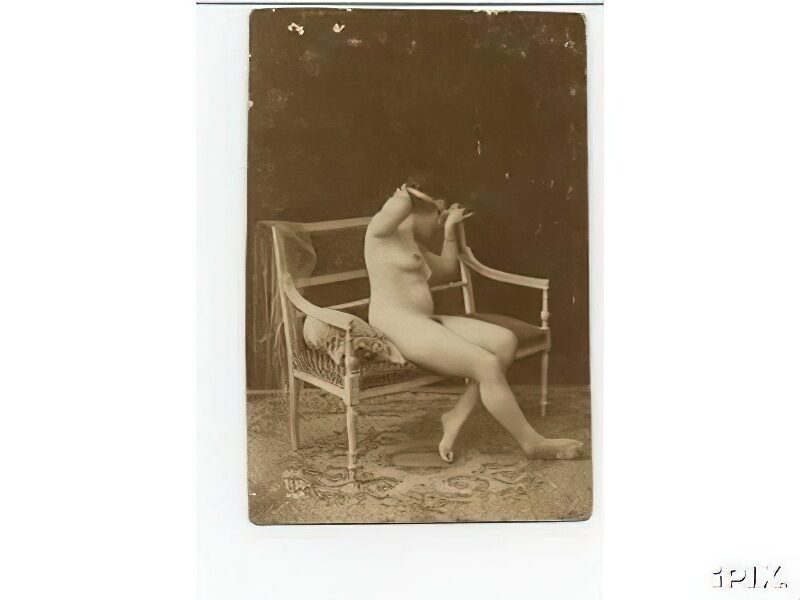 Volume 3 of Black and White Photo of Naked / Nude Women and Girls in the Vintage Era