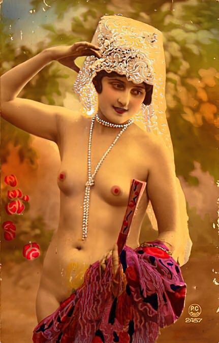 Photo 273 - Color Tint Vintage Nude Men and Women Sepia, Monochrome and Others Photo 273 - Color Tint Vintage Nude Men and Women Sepia, Monochrome and Others