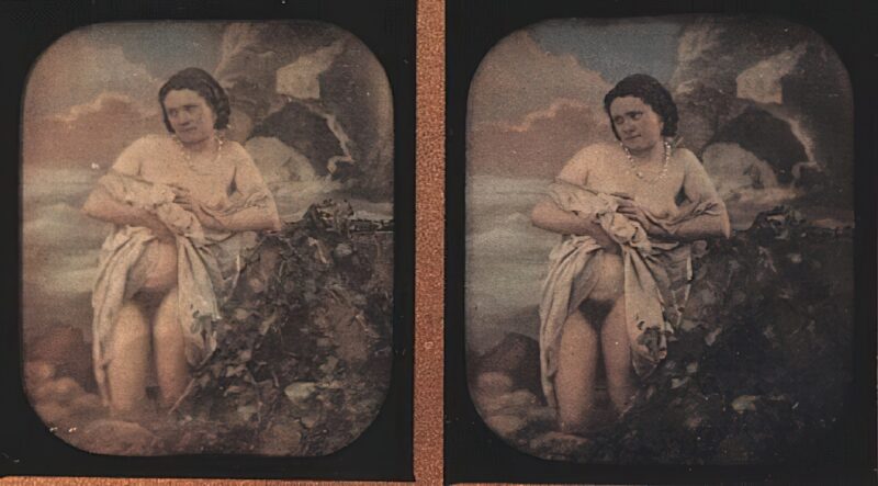 Photo: 002 - Stereoscopic (3D) Views of Vintage Nude Men and Women from the 1800s to the 1920s Photo: 002 - Stereoscopic (3D) Views of Vintage Nude Men and Women from the 1800s to the 1920s