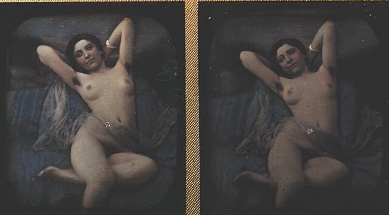 Photo: 004 - Stereoscopic (3D) Views of Vintage Nude Men and Women from the 1800s to the 1920s Photo: 004 - Stereoscopic (3D) Views of Vintage Nude Men and Women from the 1800s to the 1920s