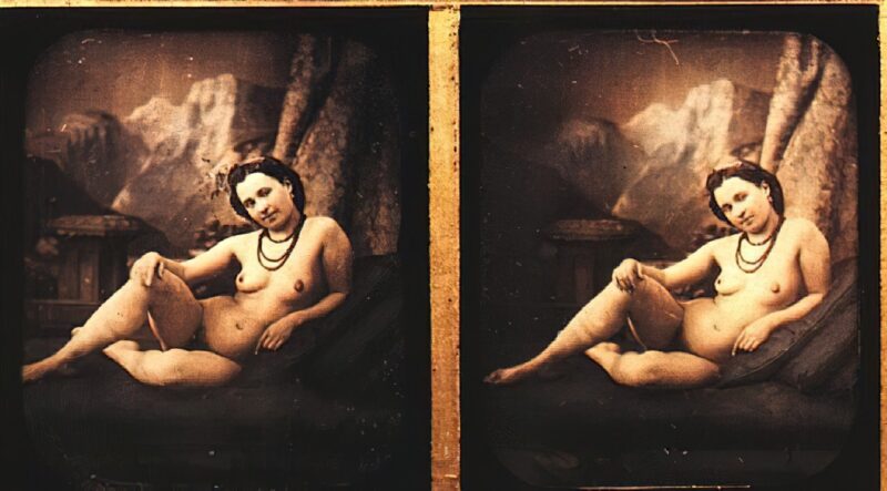 Photo: 005 - Stereoscopic (3D) Views of Vintage Nude Men and Women from the 1800s to the 1920s Photo: 005 - Stereoscopic (3D) Views of Vintage Nude Men and Women from the 1800s to the 1920s
