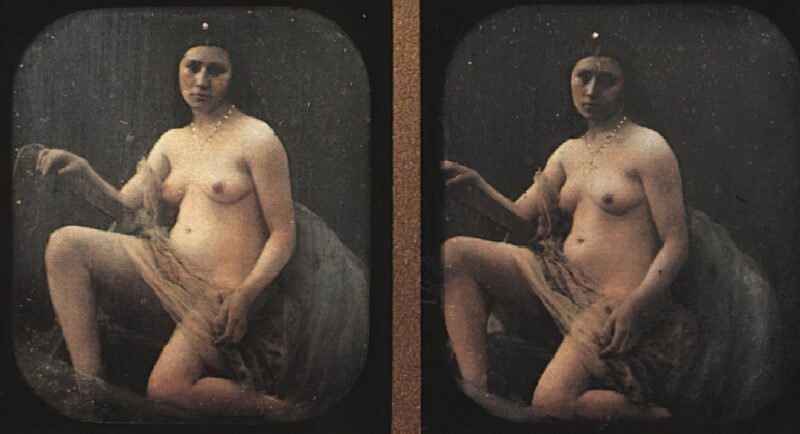 Photo: 008 - Stereoscopic (3D) Views of Vintage Nude Men and Women from the 1800s to the 1920s