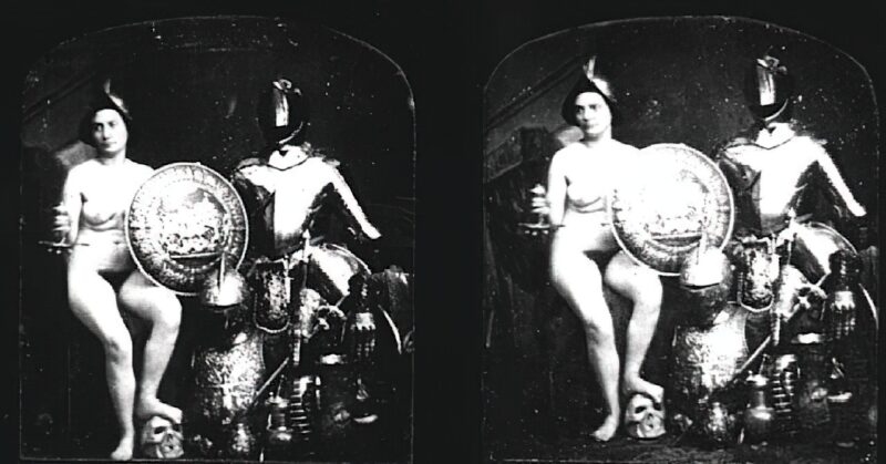 Photo: 010 - Stereoscopic (3D) Views of Vintage Nude Men and Women from the 1800s to the 1920s Photo: 010 - Stereoscopic (3D) Views of Vintage Nude Men and Women from the 1800s to the 1920s