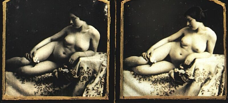 Photo: 011 - Stereoscopic (3D) Views of Vintage Nude Men and Women from the 1800s to the 1920s Photo: 011 - Stereoscopic (3D) Views of Vintage Nude Men and Women from the 1800s to the 1920s