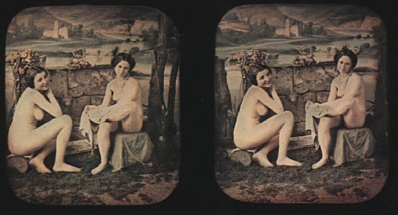 Photo: 013 - Stereoscopic (3D) Views of Vintage Nude Men and Women from the 1800s to the 1920s Photo: 013 - Stereoscopic (3D) Views of Vintage Nude Men and Women from the 1800s to the 1920s