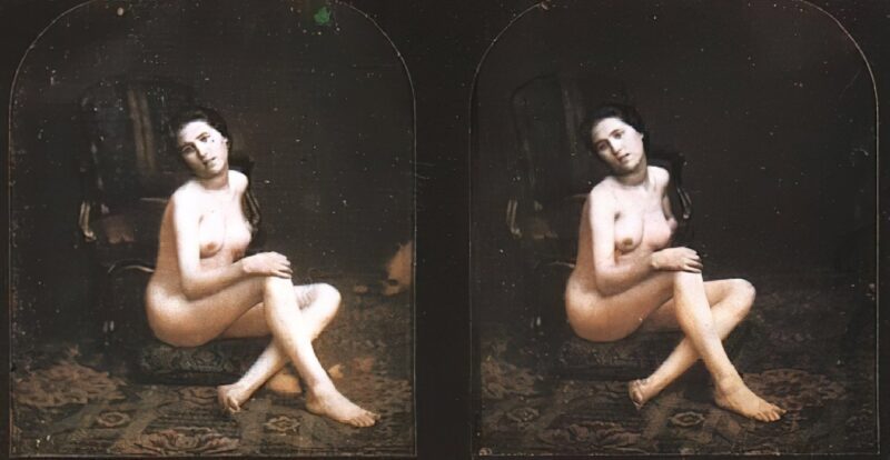Photo: 016 - Stereoscopic (3D) Views of Vintage Nude Men and Women from the 1800s to the 1920s Photo: 016 - Stereoscopic (3D) Views of Vintage Nude Men and Women from the 1800s to the 1920s