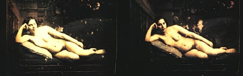 Photo: 017 - Stereoscopic (3D) Views of Vintage Nude Men and Women from the 1800s to the 1920s Photo: 017 - Stereoscopic (3D) Views of Vintage Nude Men and Women from the 1800s to the 1920s