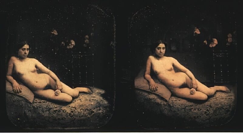 Photo: 018 - Stereoscopic (3D) Views of Vintage Nude Men and Women from the 1800s to the 1920s Photo: 018 - Stereoscopic (3D) Views of Vintage Nude Men and Women from the 1800s to the 1920s