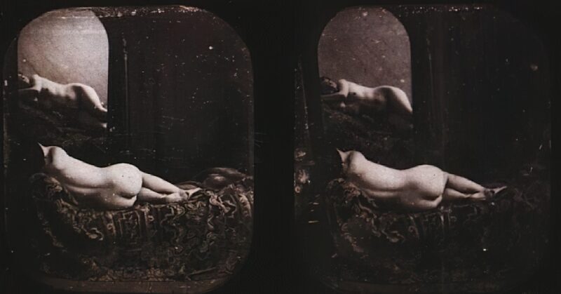 Photo: 019 - Stereoscopic (3D) Views of Vintage Nude Men and Women from the 1800s to the 1920s Photo: 019 - Stereoscopic (3D) Views of Vintage Nude Men and Women from the 1800s to the 1920s