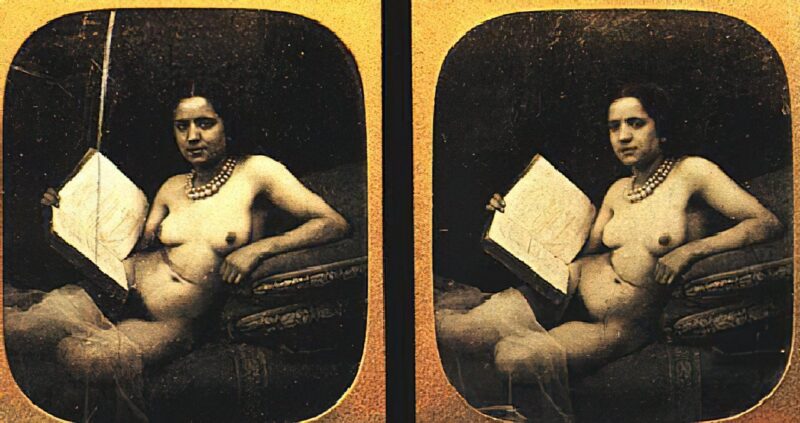 Photo: 021 - Stereoscopic (3D) Views of Vintage Nude Men and Women from the 1800s to the 1920s Photo: 021 - Stereoscopic (3D) Views of Vintage Nude Men and Women from the 1800s to the 1920s