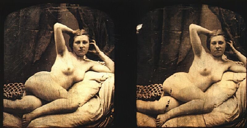 Photo: 024 - Stereoscopic (3D) Views of Vintage Nude Men and Women from the 1800s to the 1920s Photo: 024 - Stereoscopic (3D) Views of Vintage Nude Men and Women from the 1800s to the 1920s