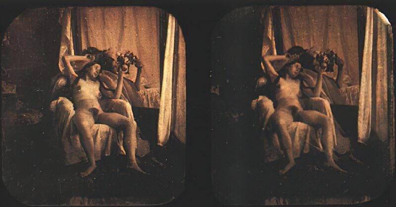 Photo: 027 - Stereoscopic (3D) Views of Vintage Nude Men and Women from the 1800s to the 1920s Photo: 027 - Stereoscopic (3D) Views of Vintage Nude Men and Women from the 1800s to the 1920s