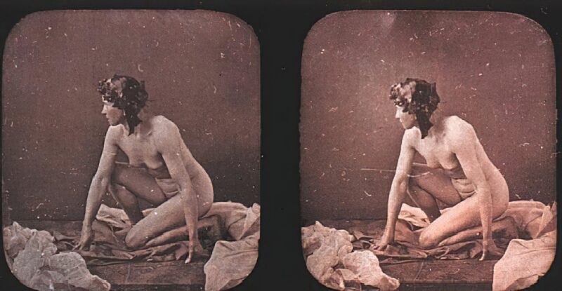 Photo: 028 - Stereoscopic (3D) Views of Vintage Nude Men and Women from the 1800s to the 1920s Photo: 028 - Stereoscopic (3D) Views of Vintage Nude Men and Women from the 1800s to the 1920s