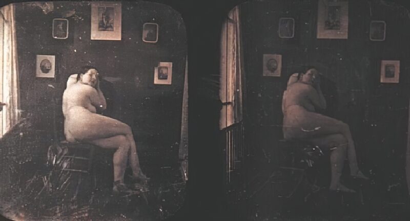 Photo: 029 - Stereoscopic (3D) Views of Vintage Nude Men and Women from the 1800s to the 1920s Photo: 029 - Stereoscopic (3D) Views of Vintage Nude Men and Women from the 1800s to the 1920s