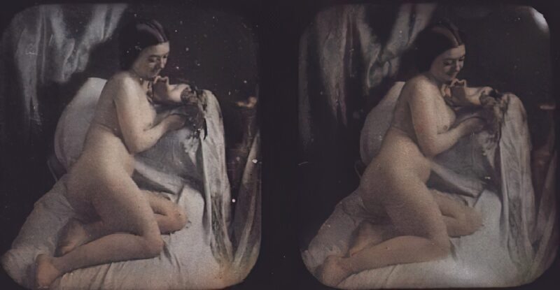 Photo: 032 - Stereoscopic (3D) Views of Vintage Nude Men and Women from the 1800s to the 1920s Photo: 032 - Stereoscopic (3D) Views of Vintage Nude Men and Women from the 1800s to the 1920s